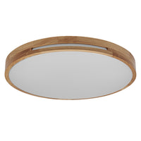 OSRAM ORBIS Woodburry Deckenleuchte dimmbar Click-DIM 16W 300mm Holz