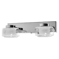 OSRAM ORBIS Flame Badezimmer Wandleuchte 11W Click CCT IP44 Chrome