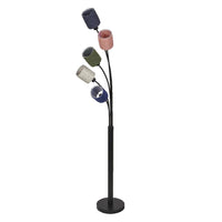 OSRAM DECOR Standleuchte 5-flammig Decor Felt Weaving Cans, E14