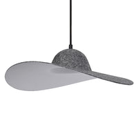 Decor Felt Hat Pendant Pendelleuchte 1XE27 Dark Gray