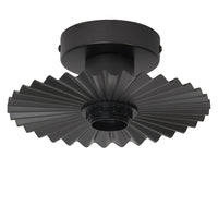 OSRAM DECOR Plisse Ceiling Deckenleuchte E27 Dark Grey