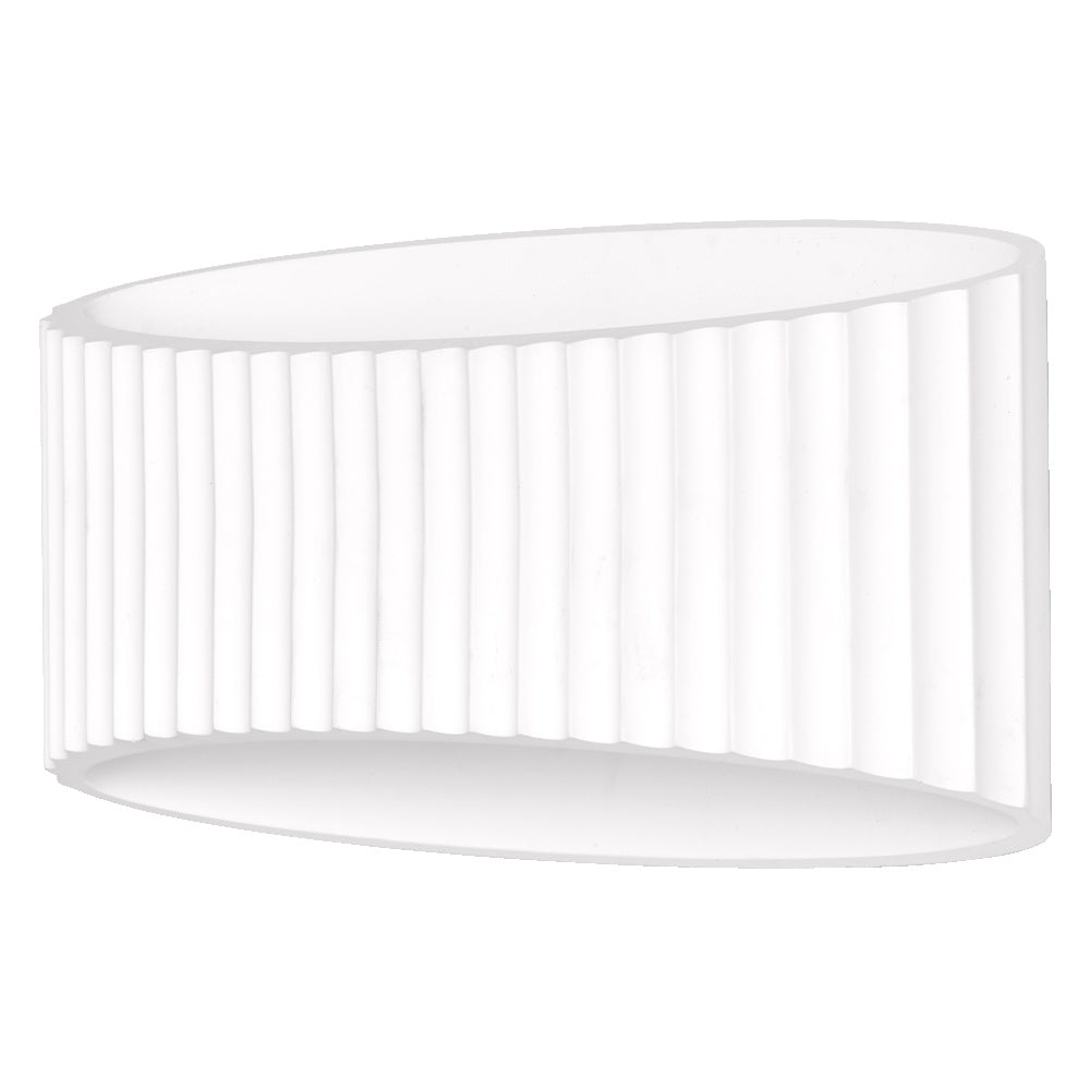 Decor Plaster Band Wall Wandleuchte 290 1XE27 White