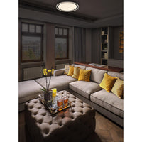 OSRAM ORBIS Pederson Deckenleuchte 36W 550mm schwarz