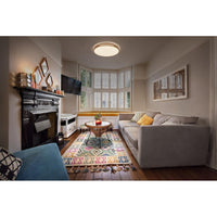 OSRAM ORBIS Woodburry Deckenleuchte dimmbar Click-DIM 24W 390mm Holz