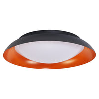 LEDVANCE ORBIS Plate Deckenleuchte 35W 430mm schwarz/orange