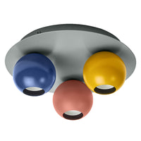 OSRAM DECOR Bubble Ceiling Deckenleuchte, 3-flamming, E27, Multicolor
