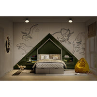 OSRAM DECOR Spot Moon Deckenleuchte schwarz, 1 Spot, 5.5W