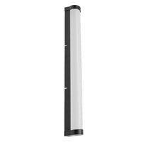 OSRAM ORBIS Tube Badezimmer Spiegel-/Wandleuchte Frost-Glas 12W 60cm schwarz