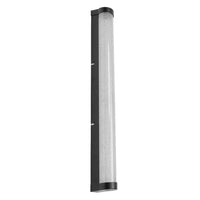 OSRAM ORBIS Tube Badezimmer Spiegel-/Wandleuchte Blasen-Glas 12W 60cm schwarz