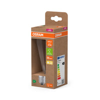 OSRAM LED-Globe-Lampe + Filament EEK A, E27, 7.2W, 2700K