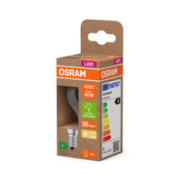 OSRAM Energy Class LED-Lampe, 2.2W, Klar, EEK A, 470lm, E14