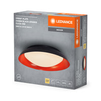 LEDVANCE ORBIS Plate Deckenleuchte 35W 430mm schwarz/orange