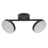 LEDVANCE Decor Spot Moon Deckenleuchte schwarz, 2 Spots, 10.5W