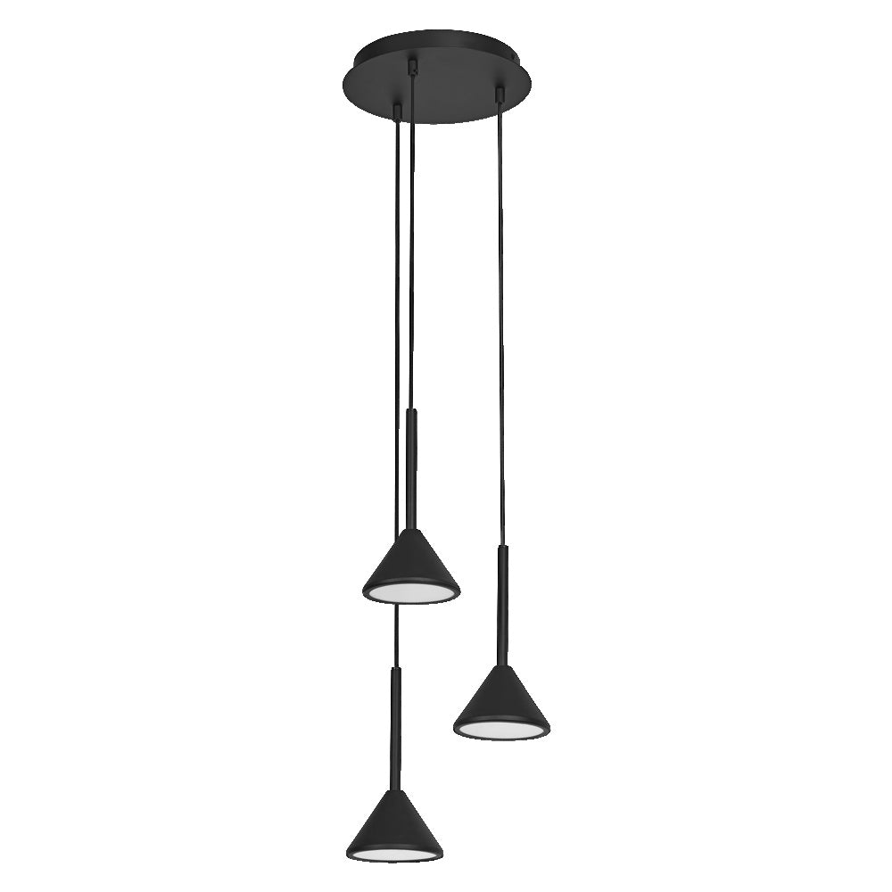 Decor Fuji 3XPendant Pendelleuchte PL 13W 930 Black