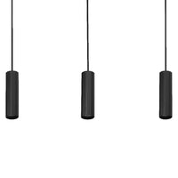 Decor Drums Pendant LED Pendelleuchte 3XGU10, schwarz