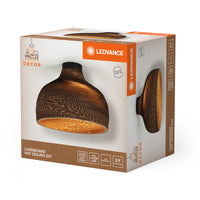 LEDVANCE DECOR Deckenleuchte Decor Cardboard Hat braun, E27