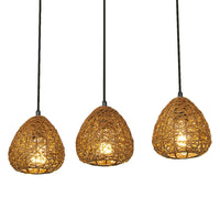 OSRAM DECOR Paper Drop Pendant Pendelleuchte Linear 3xE27 Beige