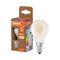 OSRAM LED CLASSIC P ENERGY EFFICIENCY A , LED-Lampe, Bleifreies Glas, Matt, 1,2 W, (ex 25 W), 255 lm, Warmweiß, 2700 K, Energieeffizienzklasse: A, CRI 80