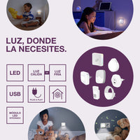 OSRAM NIGHTLUX® Torch White, mobiles Nachtlicht mit Bewegungssensor, weiß