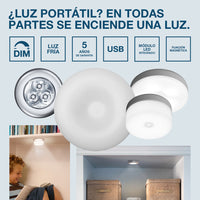 OSRAM DOT-it mobile LED Leuchte batteriebetrieben Leuchte 0,23W / 7000K Kaltweiß