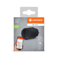 LEDVANCE Matter SMART+ Plug smarte indoor Steckdose, schwarz