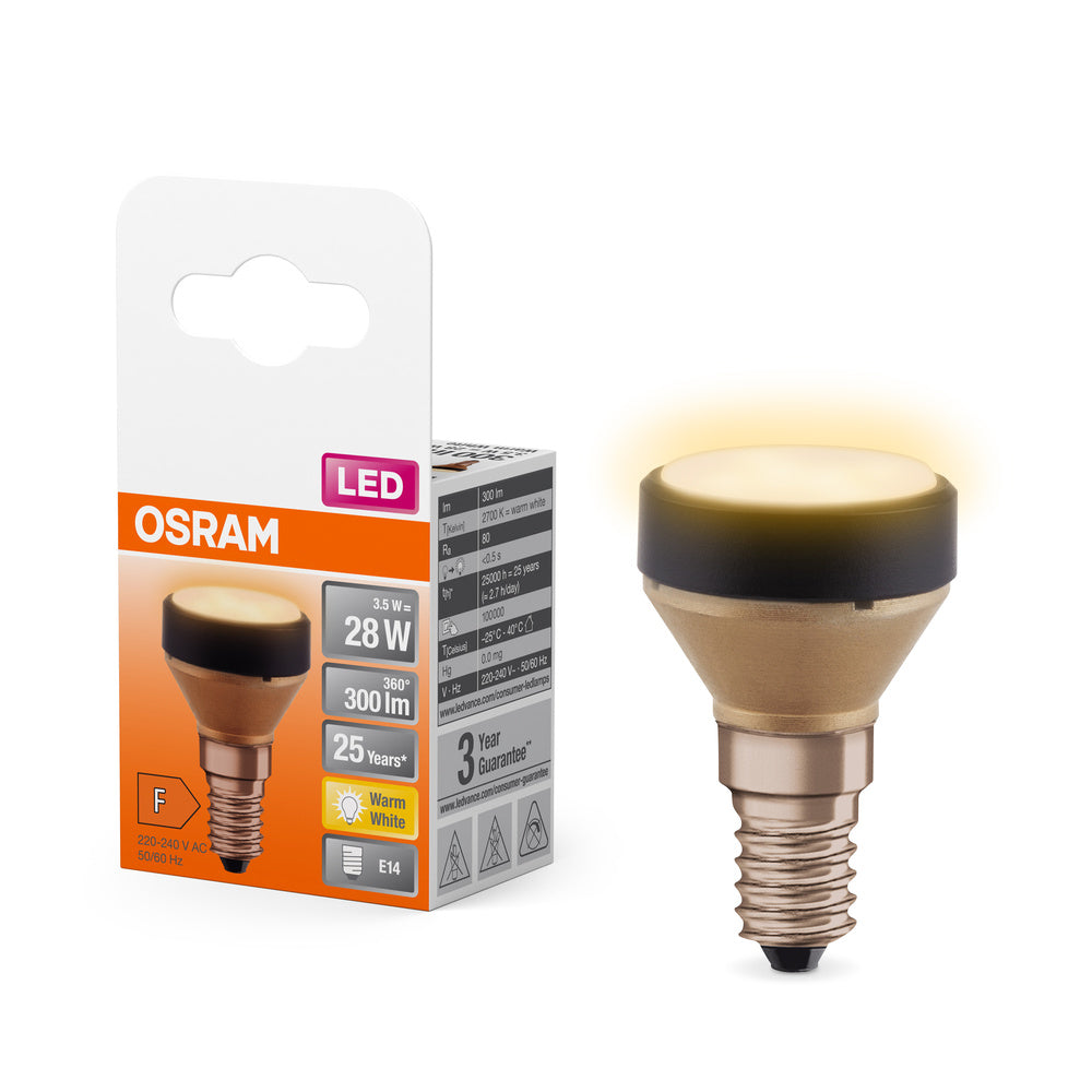 OSRAM LED FLAT LAMP Ultrakompakte LED Designlampe, 2700K, 3.5W, Matt, E14 , Warmweiß-LEDVANCE Shop