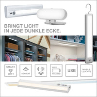 LEDVANCE LINEAR EDGE SENSOR Unterbauleuchte 30cm CCT DIM White, 290 lm, 3000…4000…6500 K, Warmweiß|Kaltweiß|Tageslicht-LEDVANCE Shop