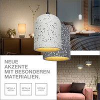 OSRAM DECOR Terazzo Ball Pendelleuchte Weiß, GU10