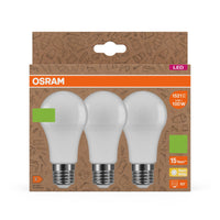 OSRAM LED PCR LAMPS WITH CLASSIC A in A-Form, LED-Lampe, Matt, 14 W, 1521 lm, 2700 K, CRI ≥80