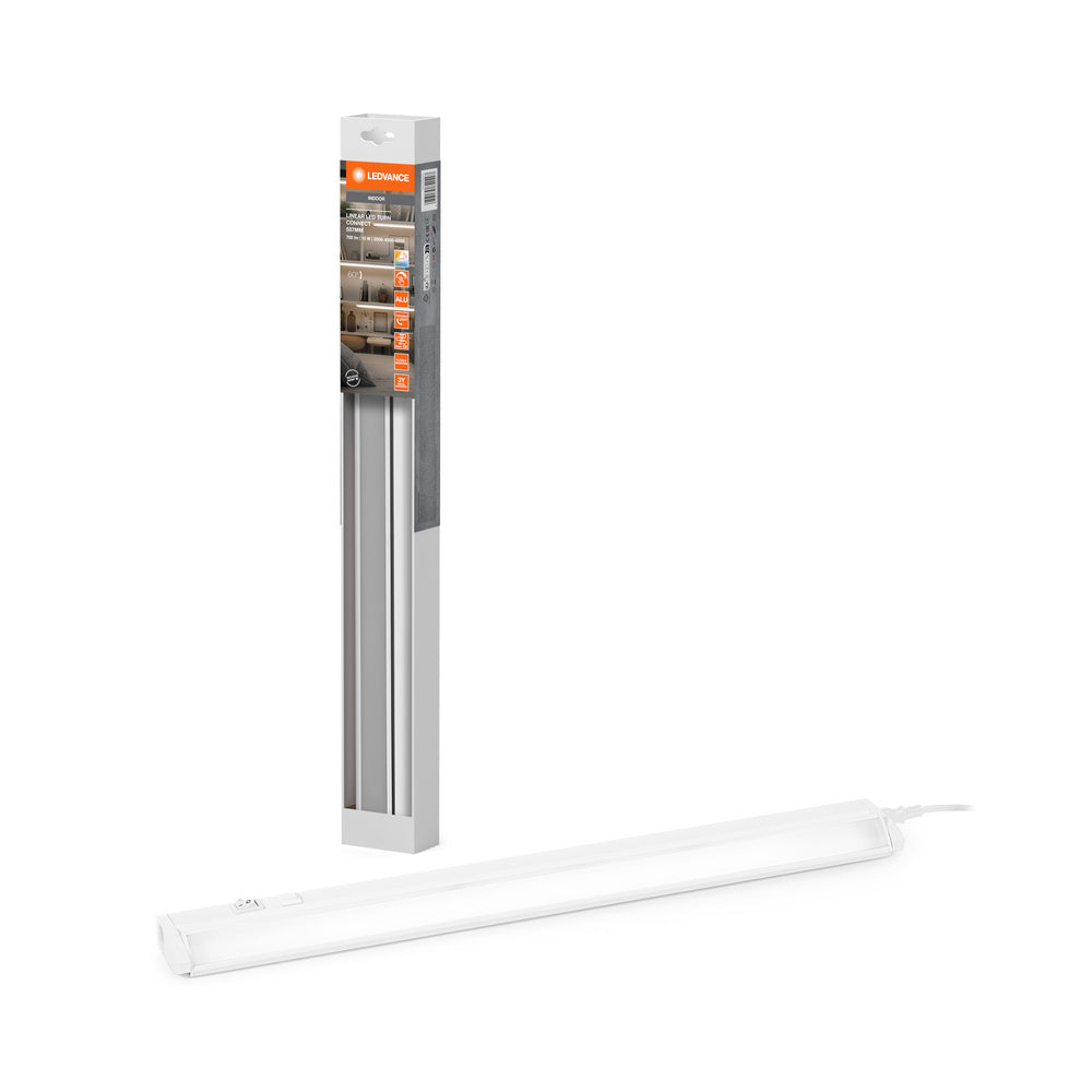 LEDVANCE LINEAR TURN CONNECT Unterbauleuchte 55cm CCT DIM White, 620 lm, 3000…4000…6500 K, Warmweiß|Kaltweiß|Tageslicht-LEDVANCE Shop