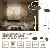 LEDVANCE DECOR Celestio Pendelleuchte, 21W, 3000K, 2400lm, Warmweiß, Click DIM