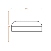 LEDVANCE DECOR Bamboo Paper Deckenleuchte Braun, 300mm, 12W