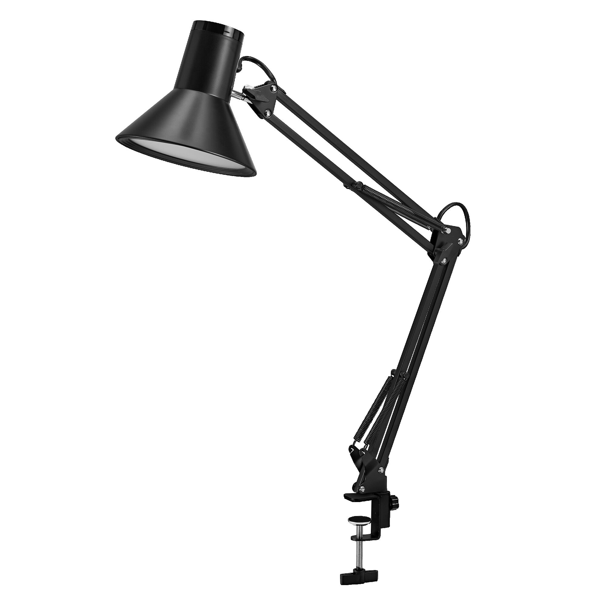 LEDVANCE Office Line LED-Arbeitsplatzleuchte – Drehbar, 24W, 4000K Kaltweiß, Schwarz