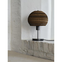LEDVANCE DECOR Tischleuchte Decor Cardboard Ball braun, E27