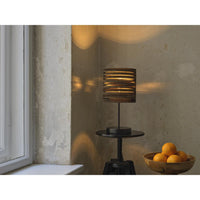 OSRAM DECOR Tischleuchte Decor Cardboard Cylinder braun, 200 mm E27