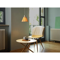 LEDVANCE DECOR Pendelleuchte Decor Raffia grün-braun, E27, 200 mm