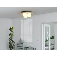 OSRAM DECOR Concrete Nest Deckenleuchte Grau, 3-flammig, G9