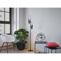 OSRAM DECOR Drums Floor Stehleuchte 2xGU10 Black