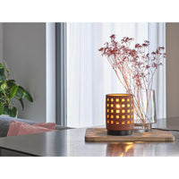 OSRAM DECOR Clay Windows Table Tischleuchte 1xE27 Brown