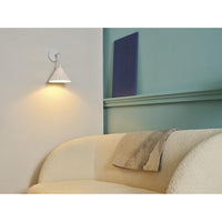 LEDVANCE DECOR Wandleuchte Decor Pulp weiß, E14, 218 mm