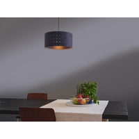 OSRAM DECOR Pendelleuchte Decor Felt Weaving grau, E27, 380 mm