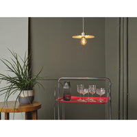 OSRAM DECOR Plisse Pendant Pendelleuchte E27 Beige