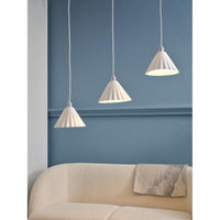 LEDVANCE DECOR Pendelleuchte 3-flammig Decor Pulp weiß, E14