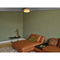 OSRAM DECOR Bamboo Paper Deckenleuchte Braun, 400mm, 18W