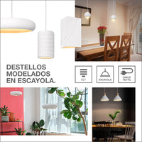 OSRAM DECOR Plaster Routes Pendant Pendelleuchte 300 1xE27 White