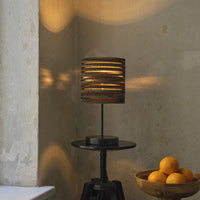 LEDVANCE DECOR Tischleuchte Decor Cardboard Cylinder braun, 200 mm