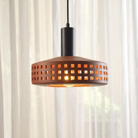 LEDVANCE DECOR Clay Windows Pendelleuchte Braun, E27