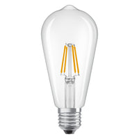 OSRAM LED Lampe LED Retrofit CLASSIC ST 4W 827 Clear E27, 470 lm, 2700 K, Warmweiß
