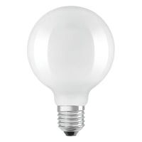 OSRAM LED Lampe LED Retrofit CLASSIC GLOBE95 6.5W 827 Frosted E27, 806 lm, 2700 K, Warmweiß