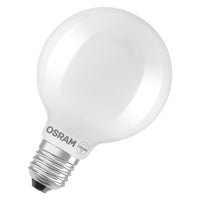 OSRAM LED LAMPS ENERGY CLASS A ENERGY EFFICIENCY FILAMENT CLASSIC Globe in Globusform-Form, LED-Lampe, Bleifreies Glas, Matt, 806 lm, Kaltweiß, Energieeffizienzklasse: A